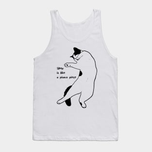 Boom The Cat - A sleepy Cat 04 Tank Top